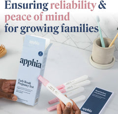 Apphia test strip showing two lines result