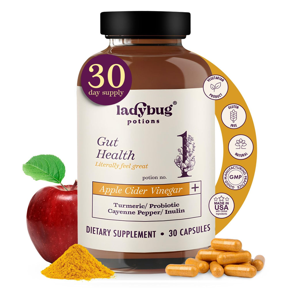 Bottle of Organic Apple Cider Vinegar Capsules 450 mg