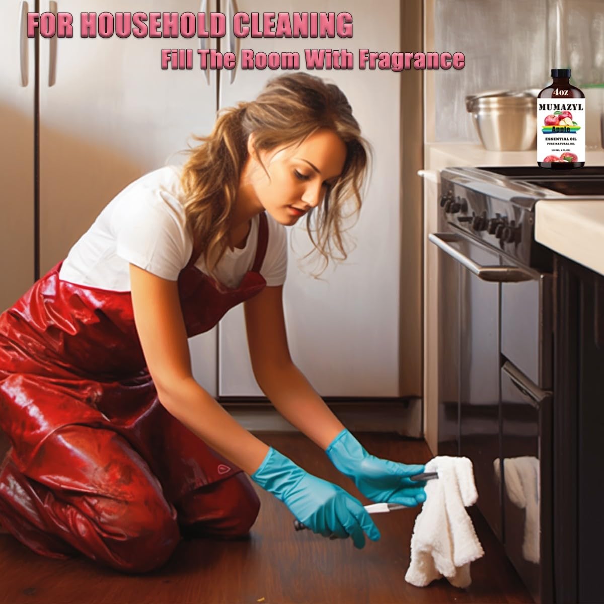 Apple essential oil used for candles, soap, and DIY crafts