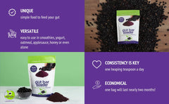 Applesauce mixed with Aronia Powder