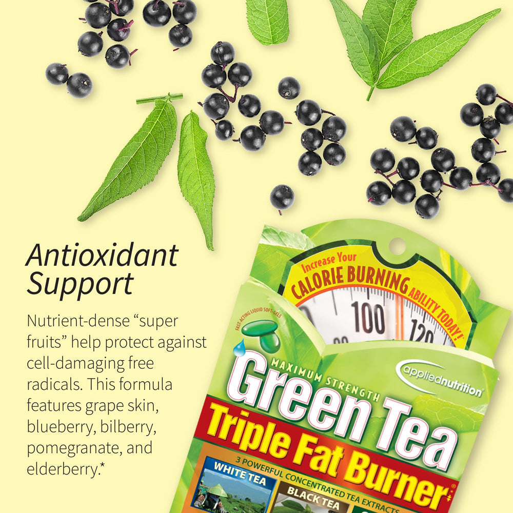 Ingredients: Green Tea Extract and caffeine in the formula