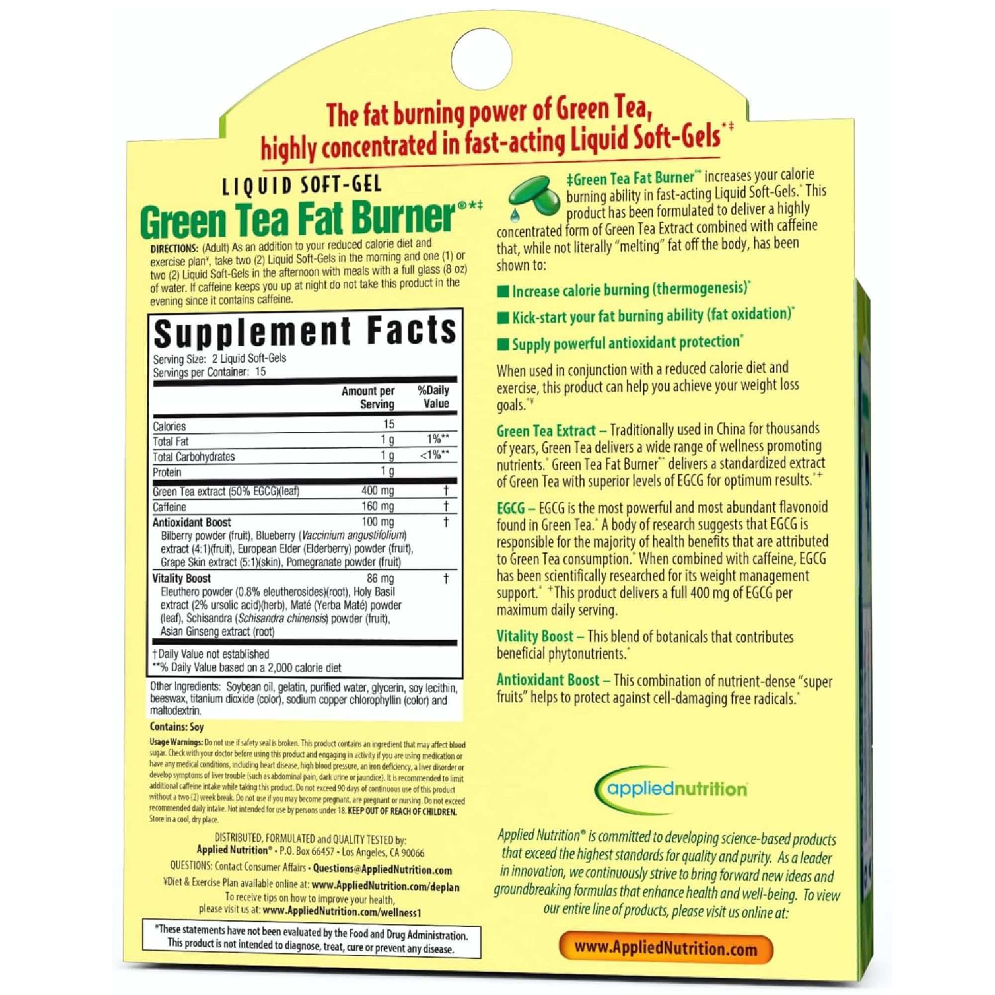 Active lifestyle image featuring a person using Green Tea Fat Burner