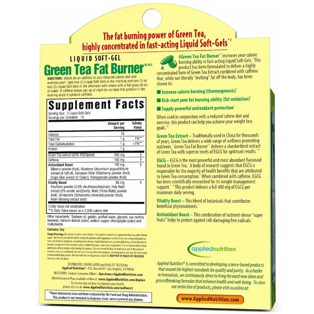 Active lifestyle image featuring a person using Green Tea Fat Burner
