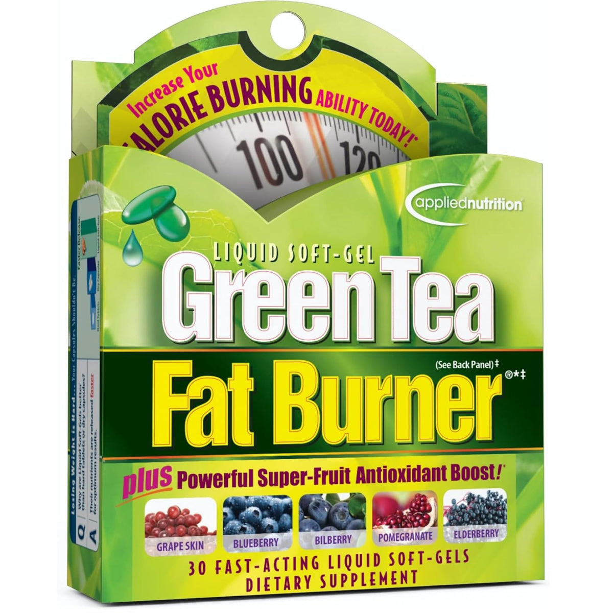 Applied Nutrition Green Tea Fat Burner bottle and label