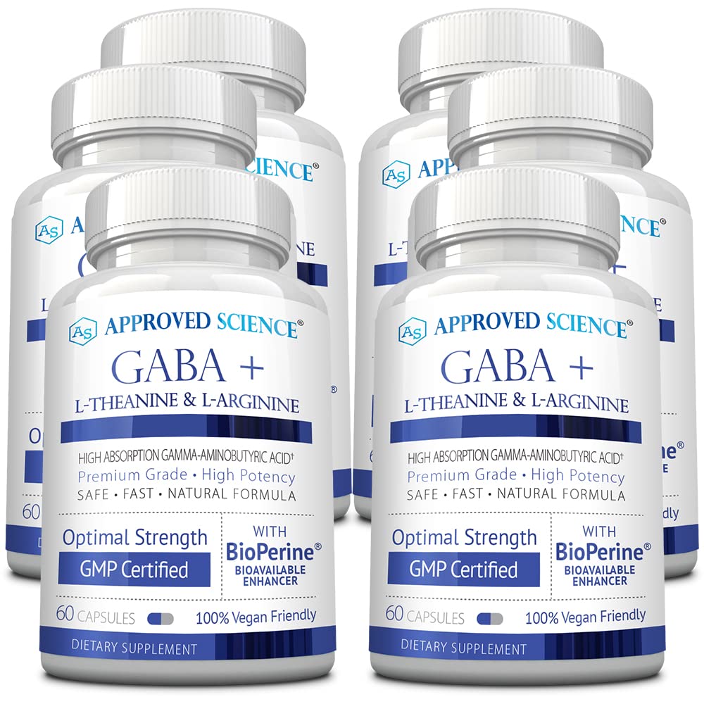 Official Approved Science GABA+ bottle and label