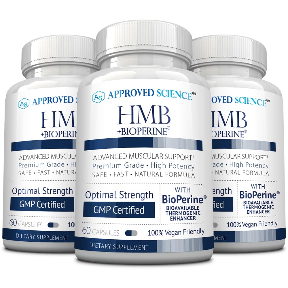 Approved Science HMB 1500 mg bottle front view