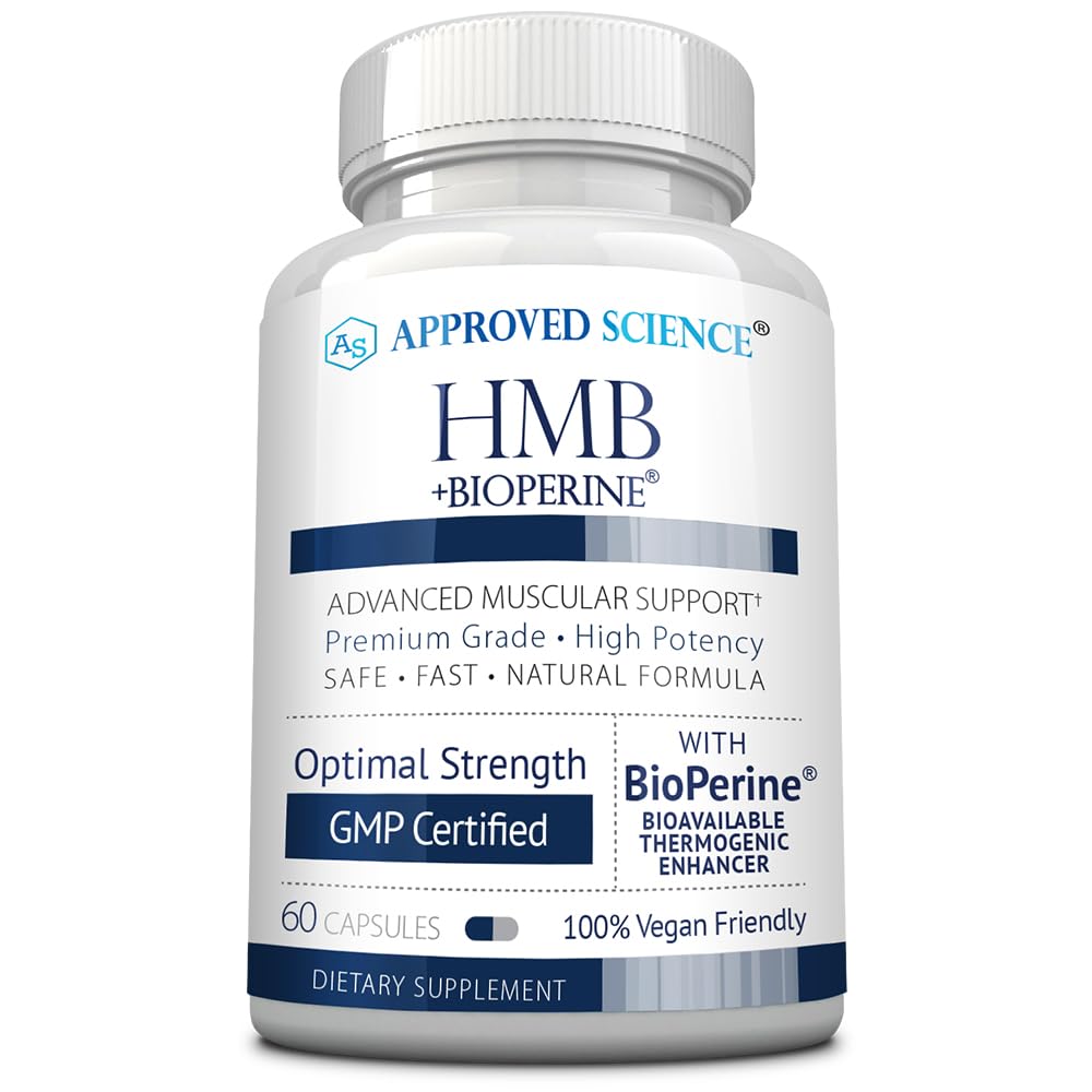 Approved Science HMB bottle with 60 vegan capsules
