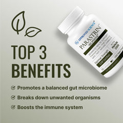 Parastrin black walnut ingredient image highlights herbal blend for daily support
