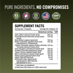 Parastrin garlic bulb shows herbal component for everyday wellness routines