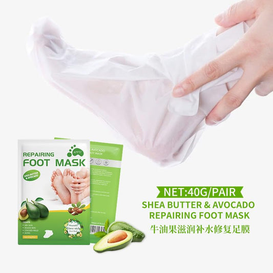 AppXynn foot peel mask inside-pack enables easy at-home care
