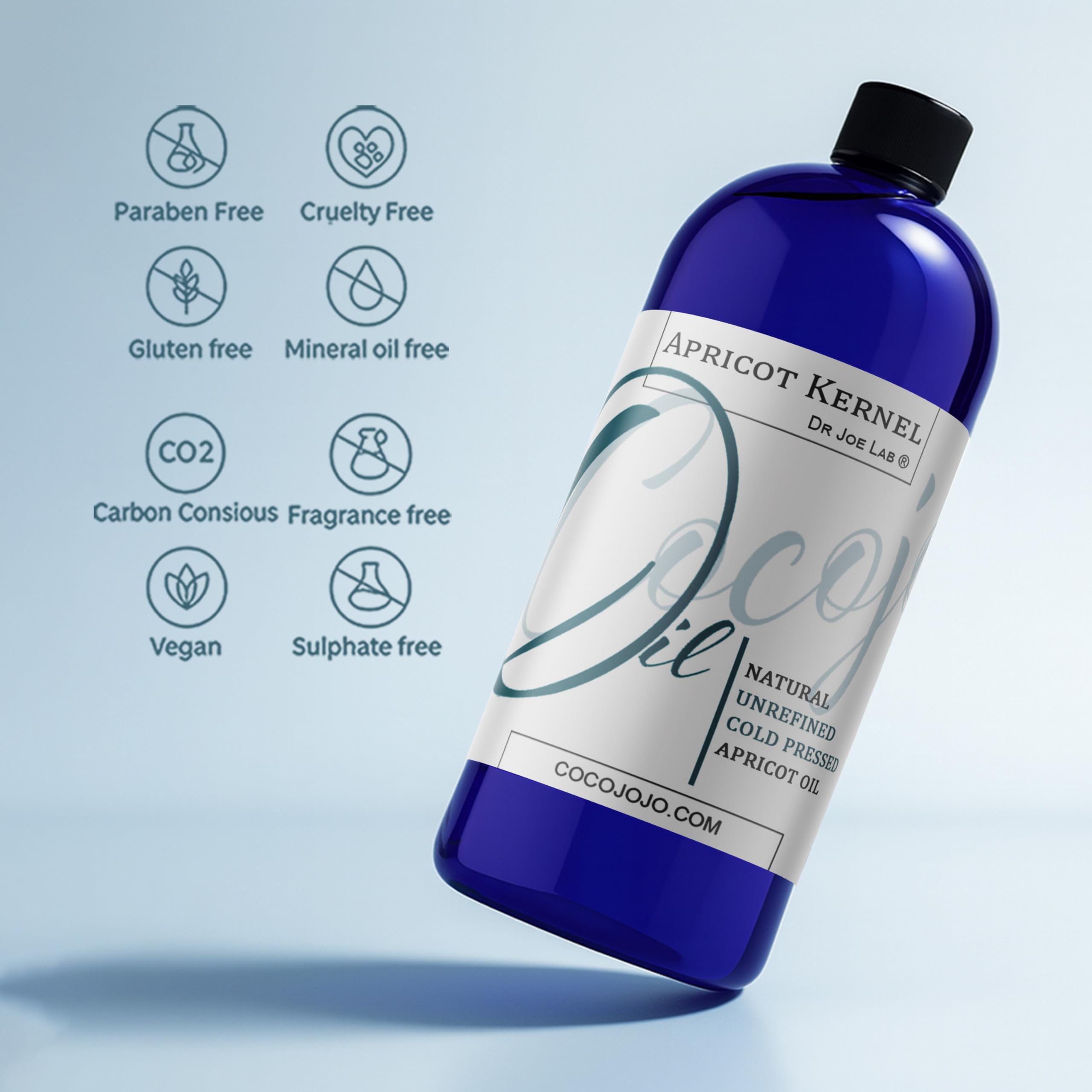 Oil absorbs quickly into the skin, non-greasy
