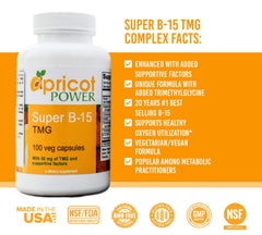 Pangamic Acid B-15 product packaging and label