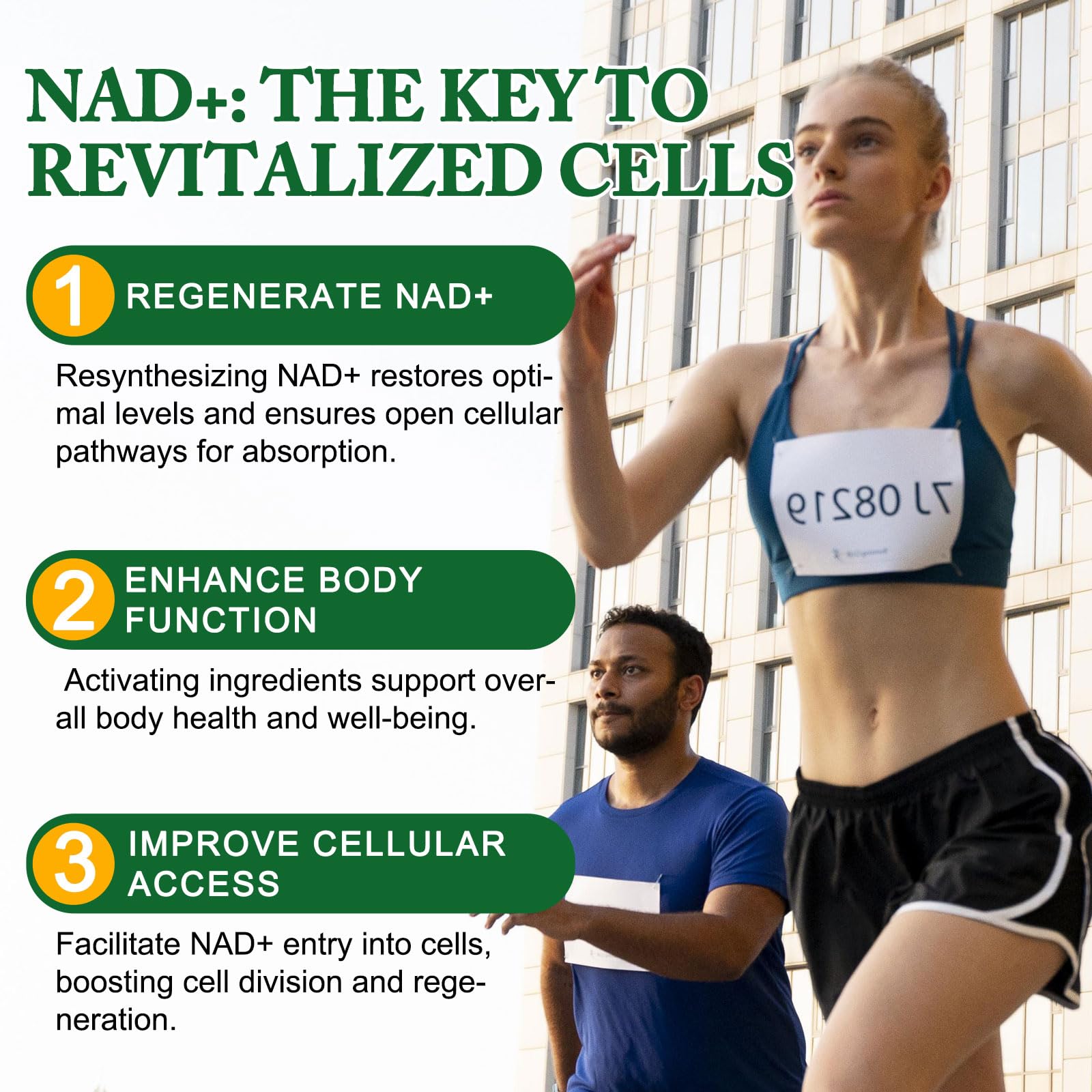 Illustration of liposomal NAD absorption technology