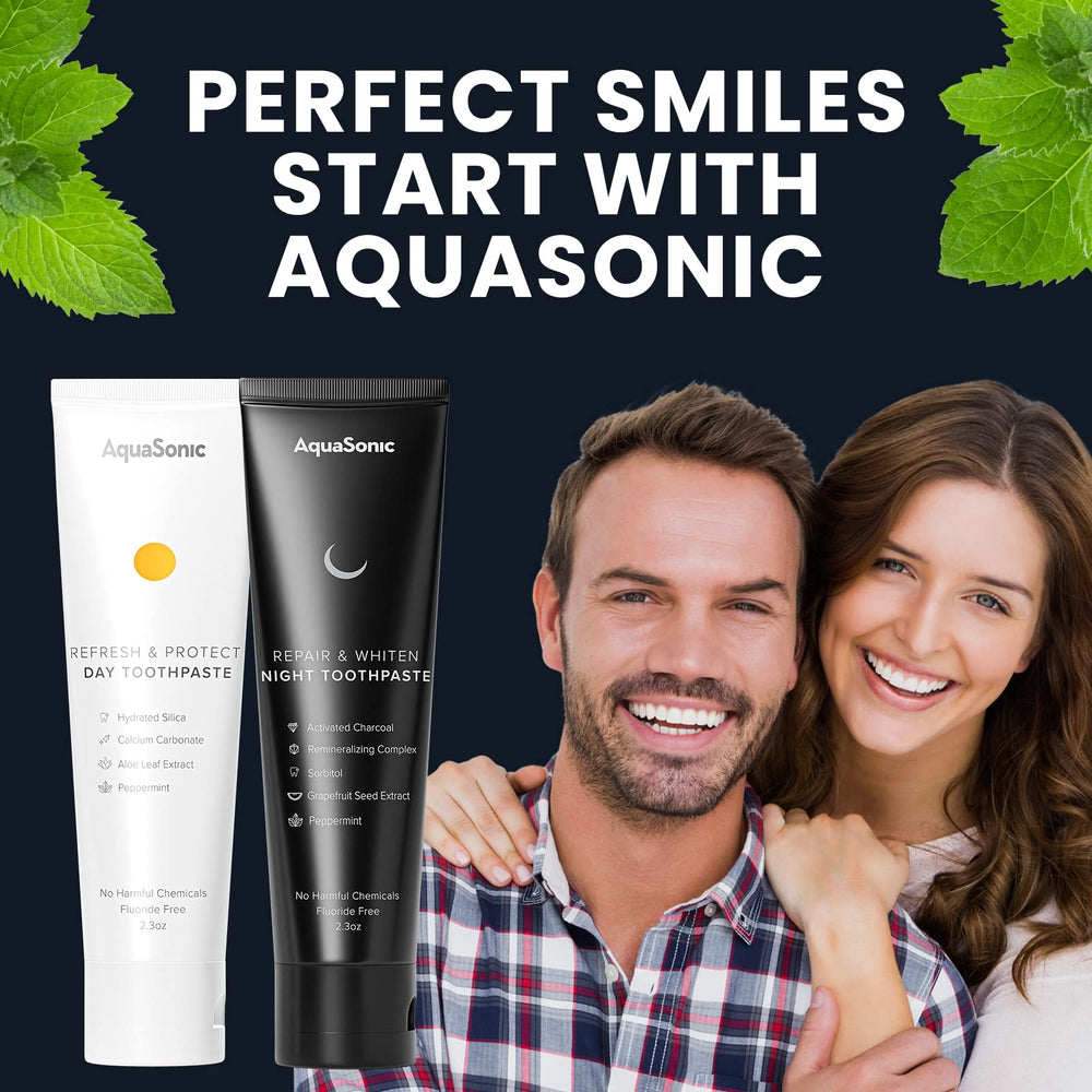 Complete Care day & night toothpaste set in box