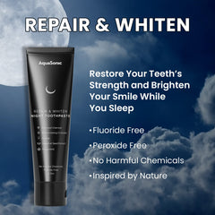 Close-up of AquaSonic Day toothpaste texture