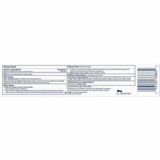 Six 5.6 oz Aquafresh Extreme Clean whitening toothpaste tubes in package