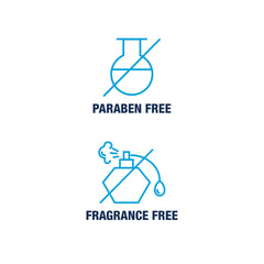 Official fragrance-free and paraben-free claims on Aquaphor packaging.