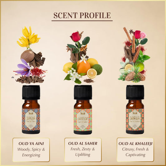 Oud Ya Aini diffuser oil bottle