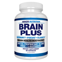 Arazo Nutrition Brain Function Supplement bottle front view