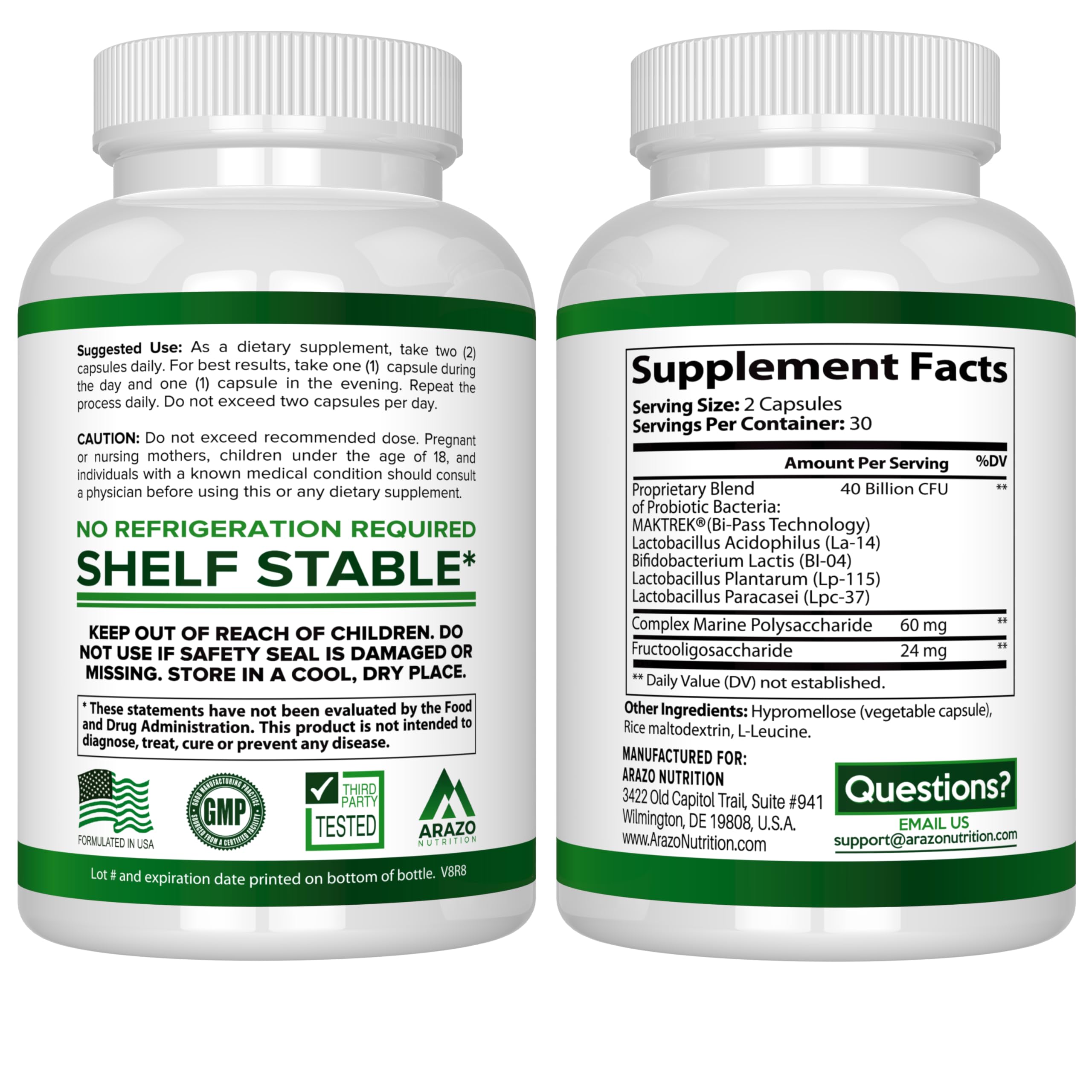 Illustration of time-release capsules
