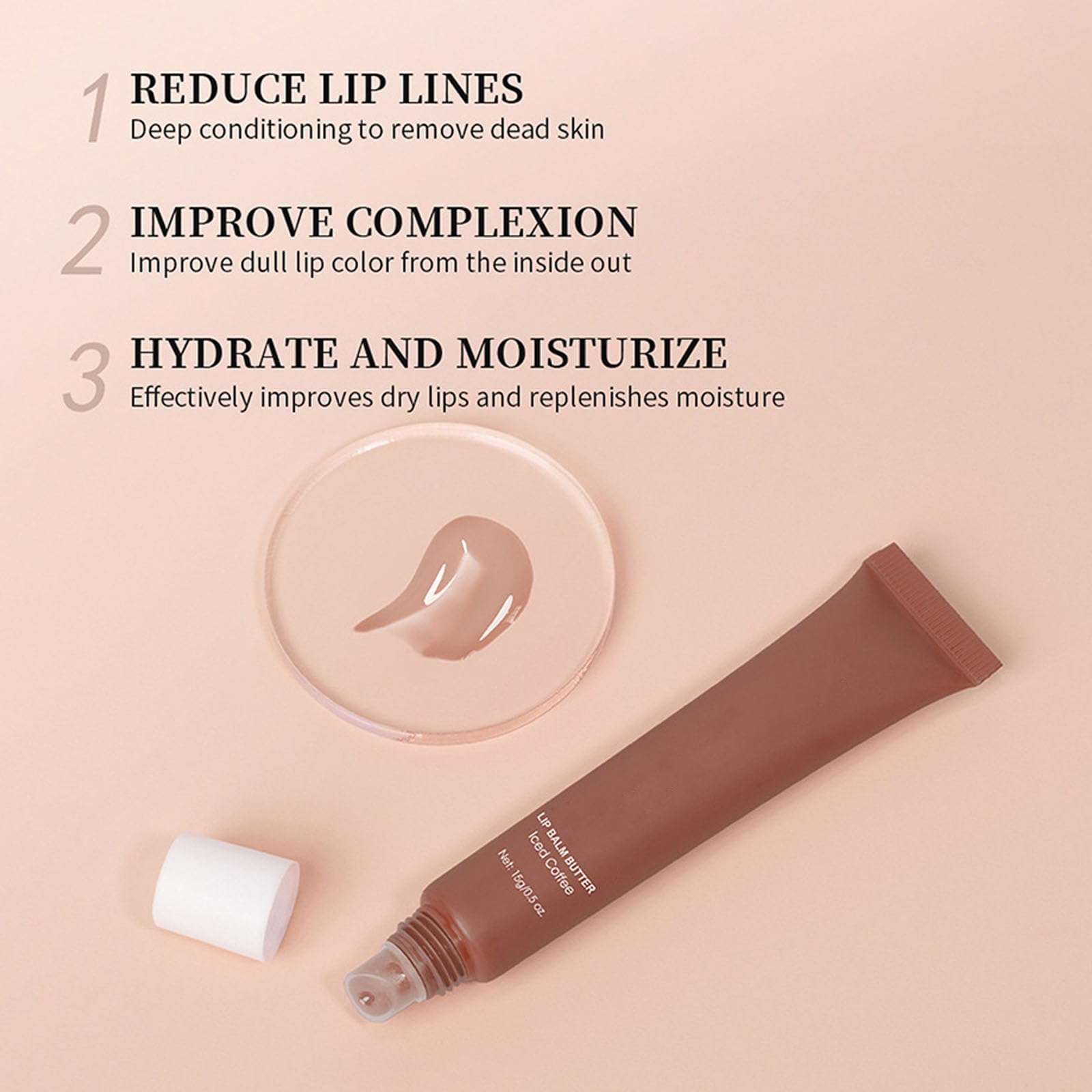 ARCHIDATE lip butter packaging shown for travel-friendly use