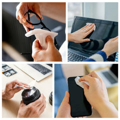 Safe for coated lenses and AR coatings illustration