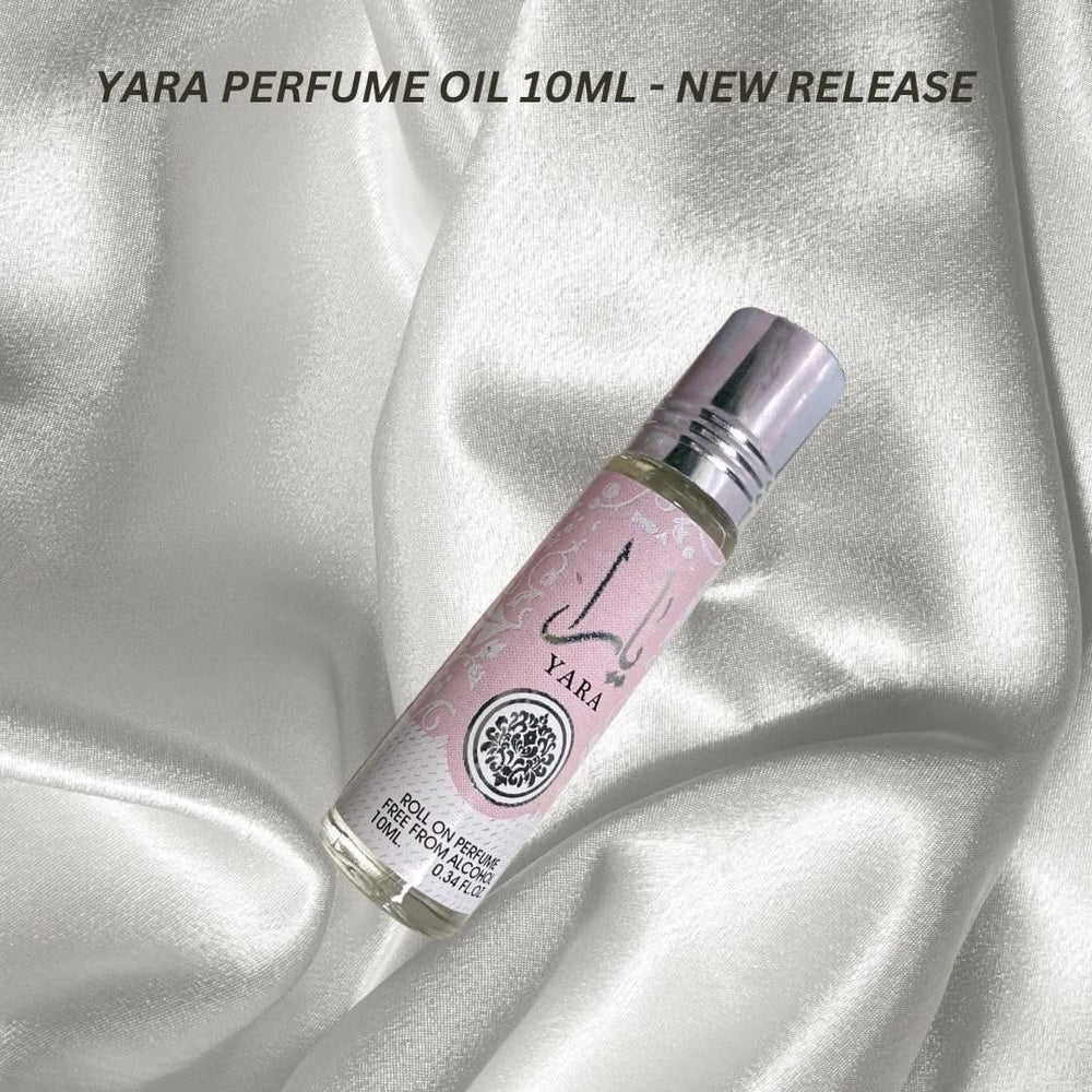 Yara Roller On perfume oil packaging and bottle