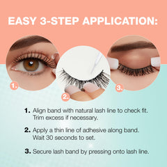 Ardell BBL gift set reusable lashes shown for long-term value