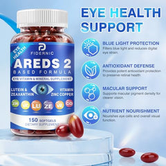 AREDS2 nutrient profile infographic