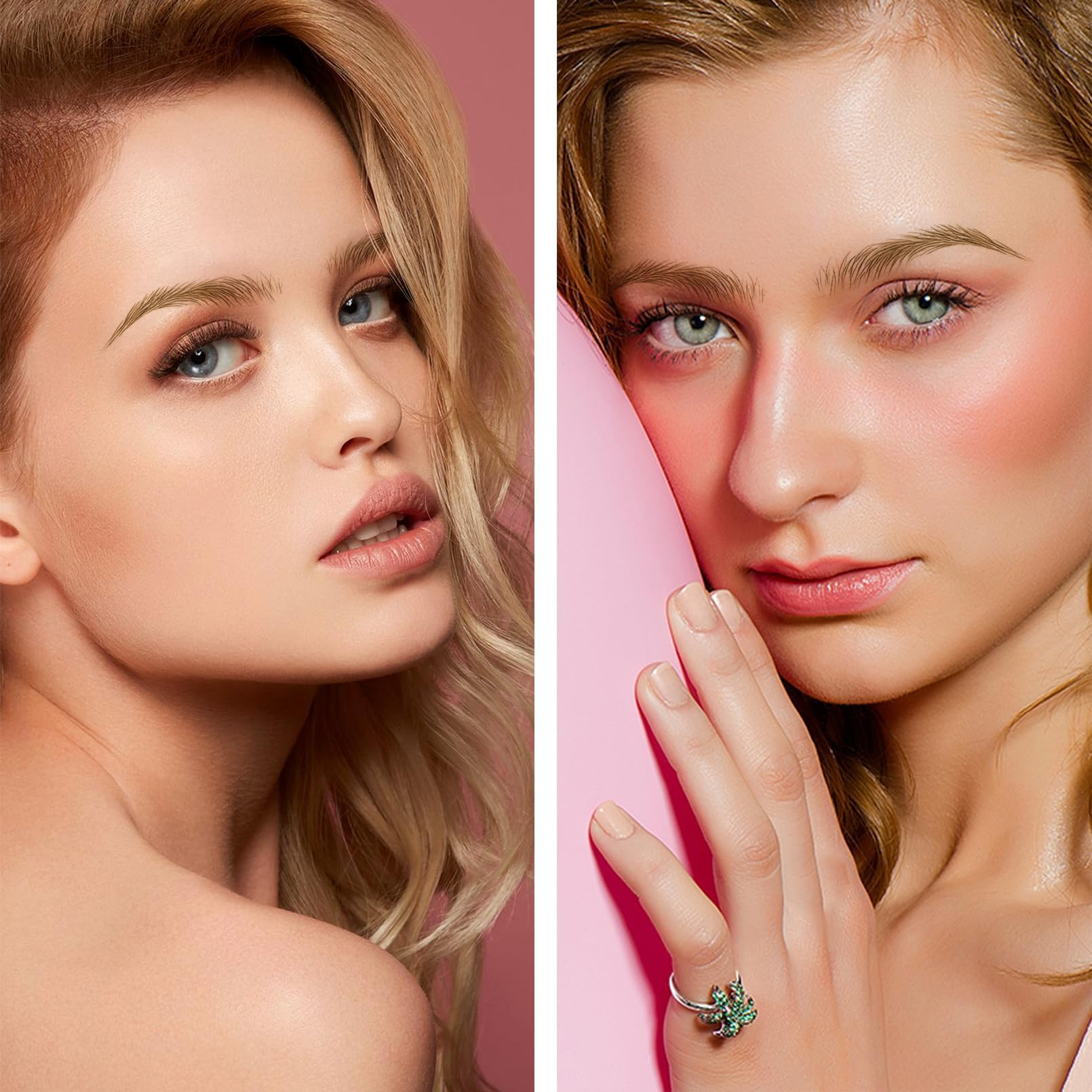 Aresvns High-Definition Digital Printing creates crisp brow details.