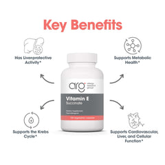 Supplement facts panel with 400 IU Vitamin E