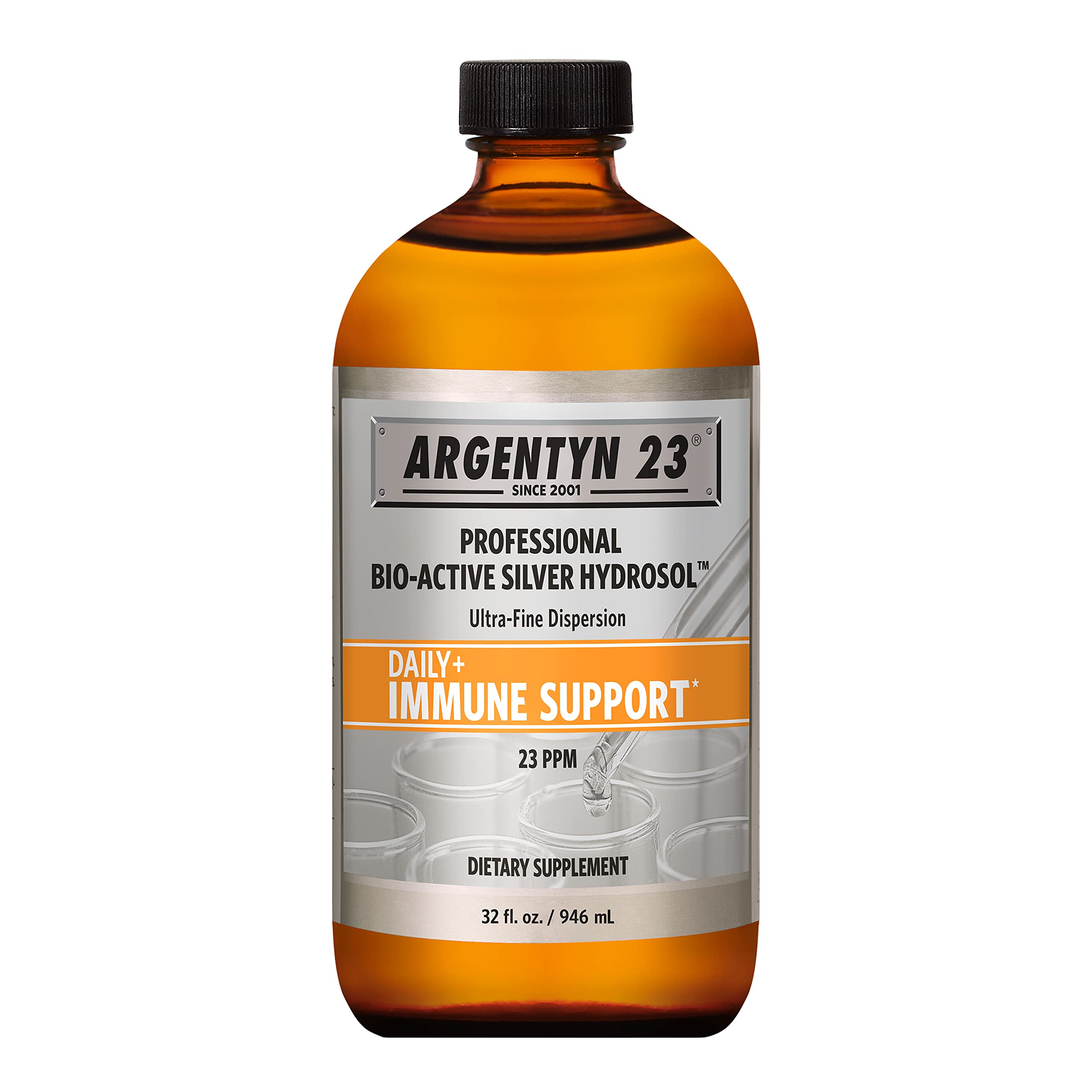 Argentyn 23 Professional Immune Support bottle with label