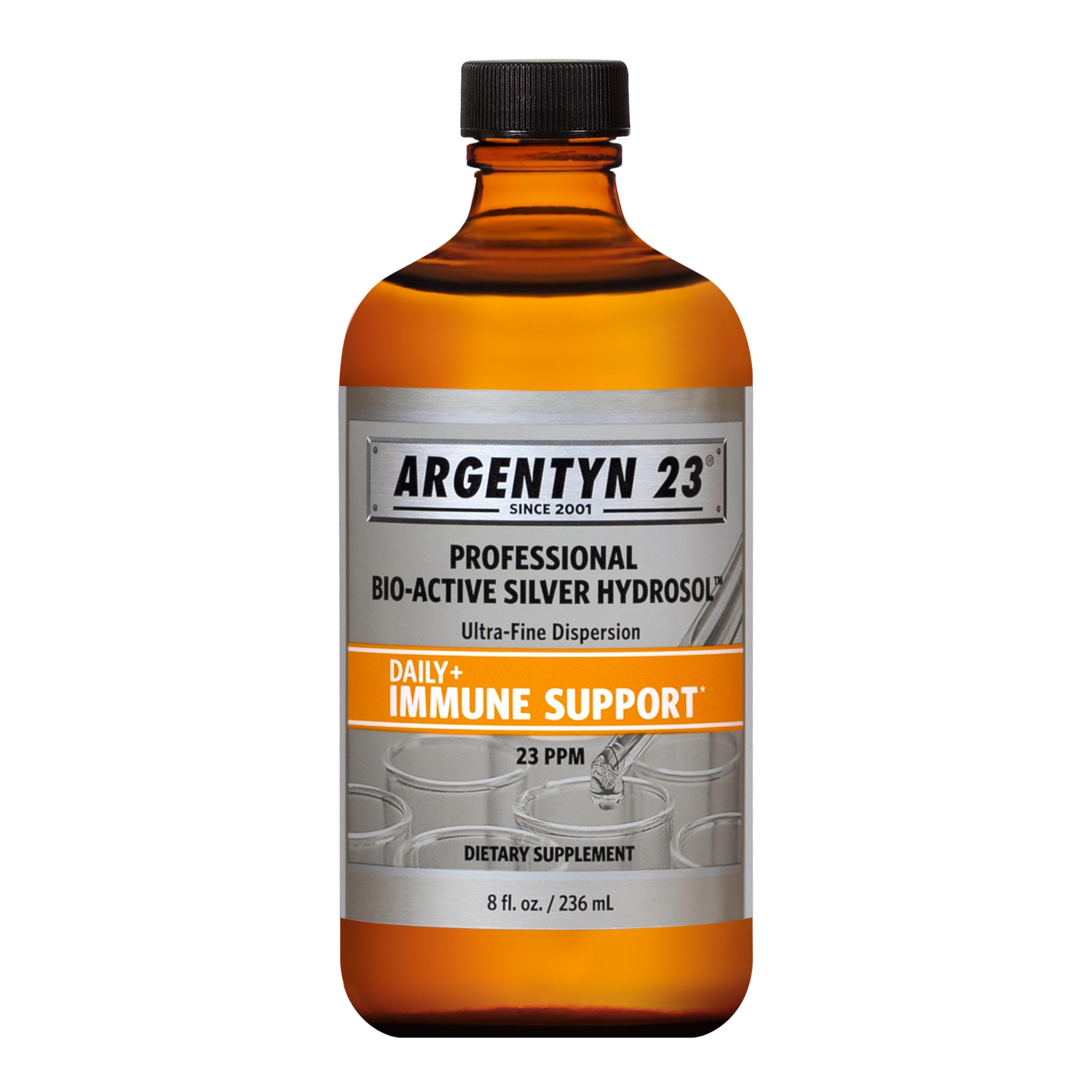 Argentyn 23 professional immune support bottle front and label