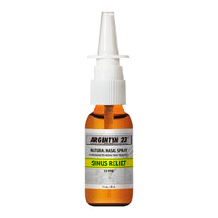 Argentyn 23 Sinus Relief nasal spray bottle on white background