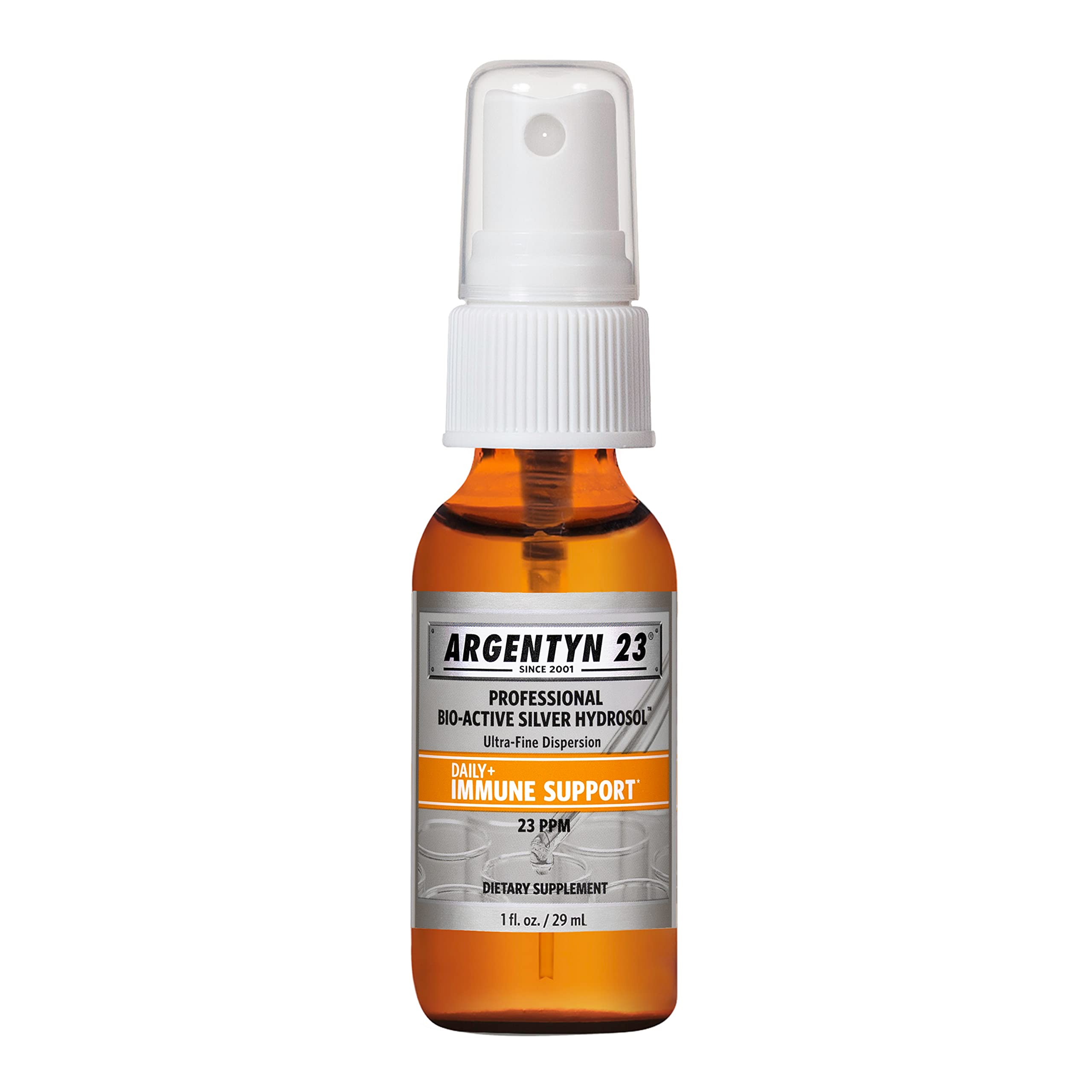 Argentyn 23 professional immune support 1oz bottle with label