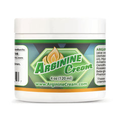 Arginine Cream bottle, 4 oz, unscented