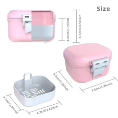 Durable 3mm plastic shell with metal hinge shaft