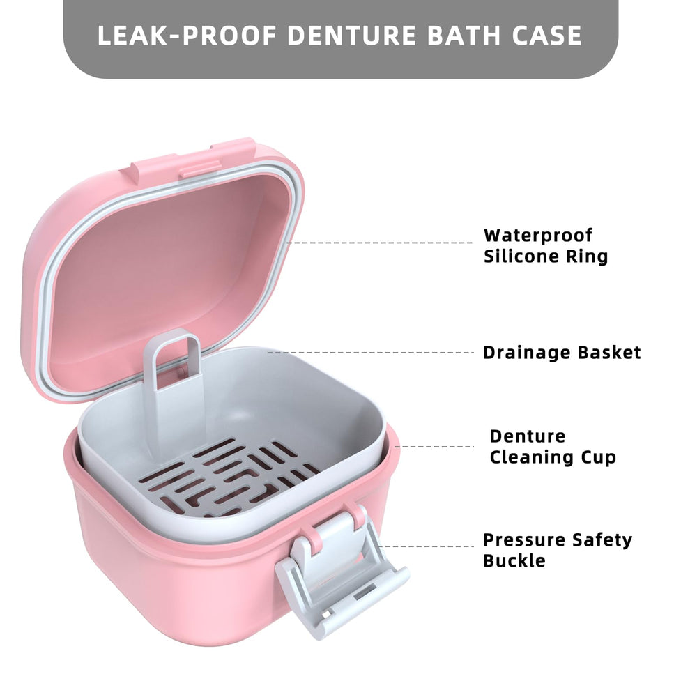 Versatile care box suitable for braces, aligners, retainers, and mouth guards