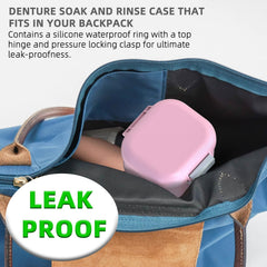 Packaging and components of ARGOMAX denture bath box