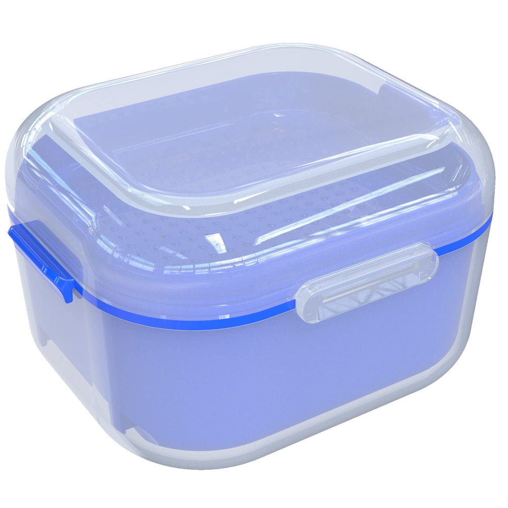 ARGOMAX denture case with translucent housing