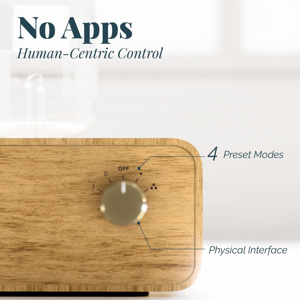 Four mist level dial on Aria diffuser