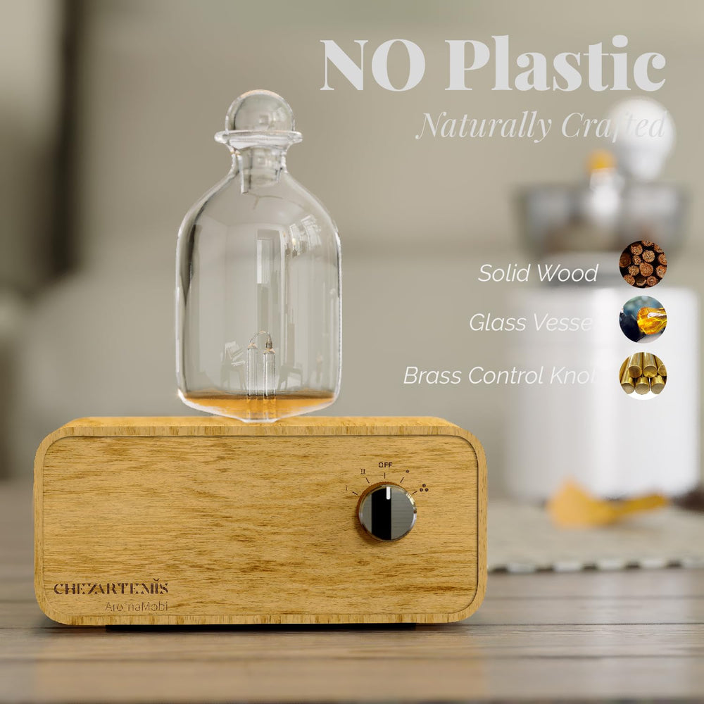 Whisper-quiet operation diffuser in serene setting