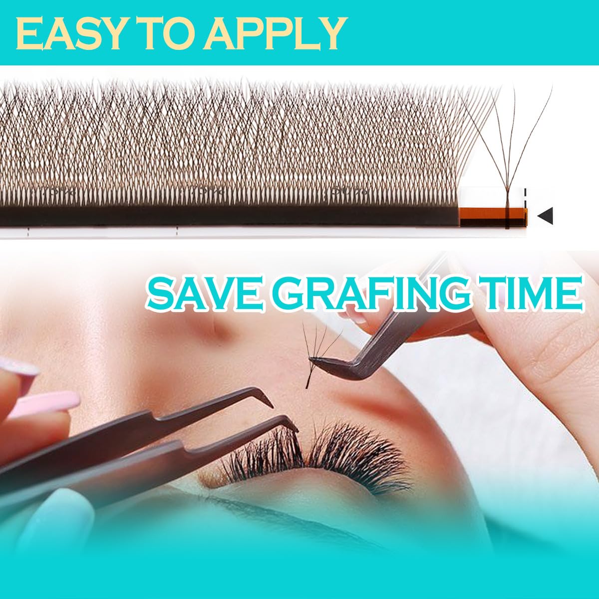 ARISON LASHES long stem fans indicating stronger bond potential