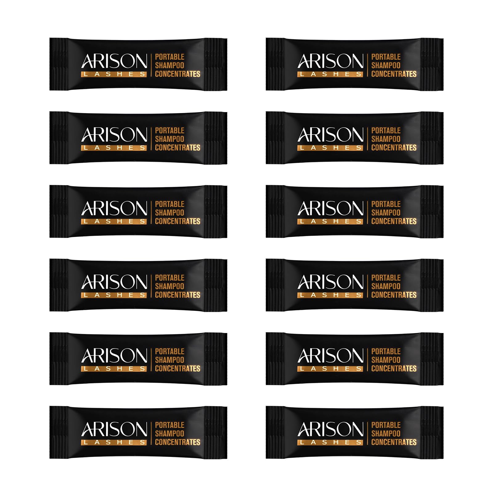 ARISON LASHES Shampoo Concentrate bottle closeup with gentle plant based formula for lash extensions