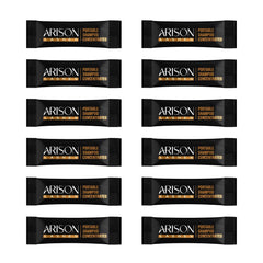 ARISON LASHES Shampoo Concentrate bottle closeup with gentle plant based formula for lash extensions