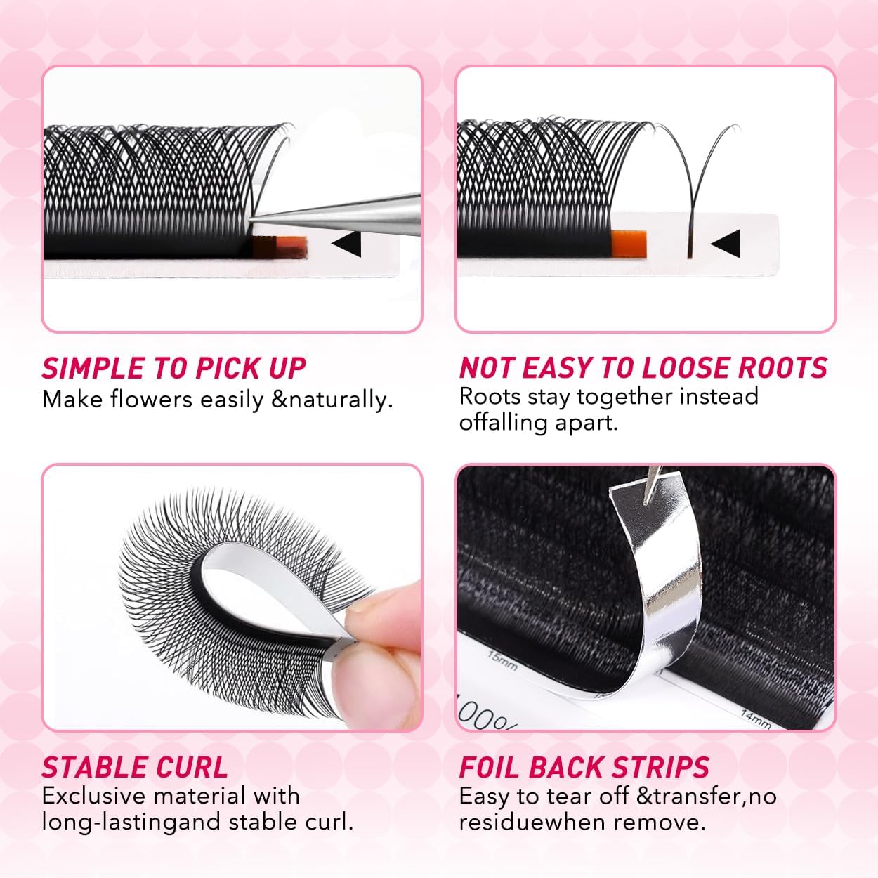 ARISON LASHES soft matte black extensions highlight lightweight comfort.