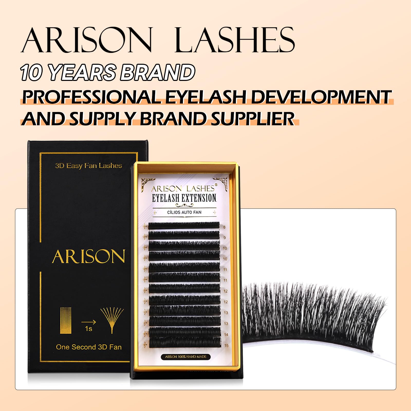ARISON LASHES Curl stability over a year for reliable wear