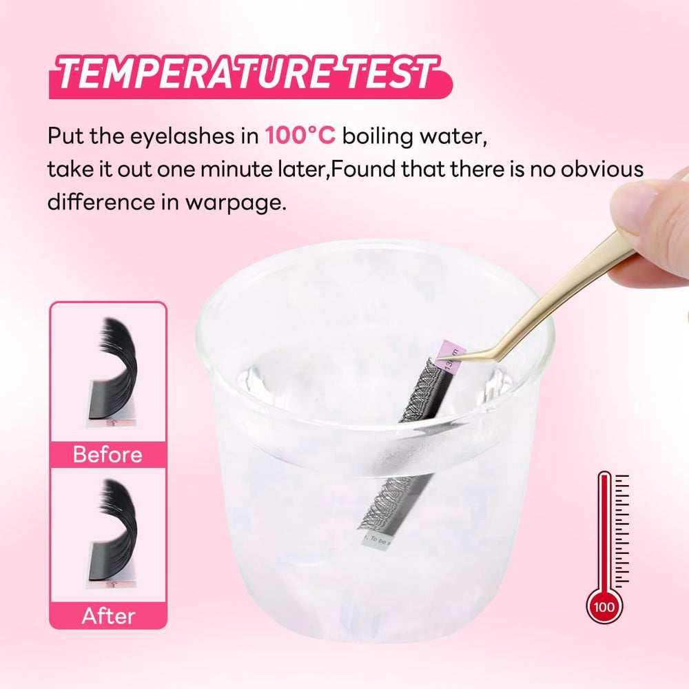 ARISON LASHES YY-premade fans shown for easy fanning and strong lash contact.