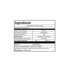 Overall product shot: Aristolochia Clematis homeopathy pellets in 30C potency, pack of 3