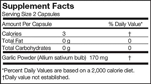 Close-up of Allirich Odorless Garlic Soft-Gels capsules